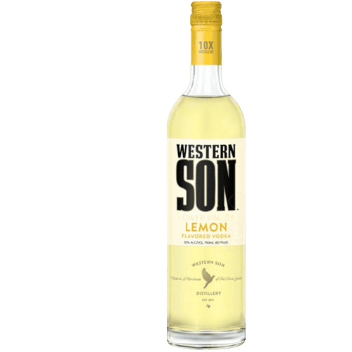 Western Son Lemon Flavored Vodka - 750ML