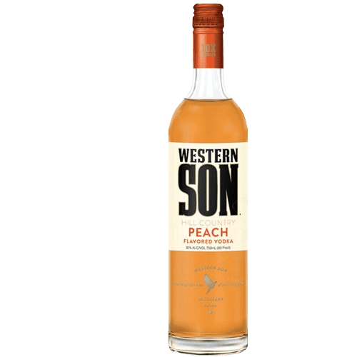 Western Son Peach Flavored Vodka - 750ML