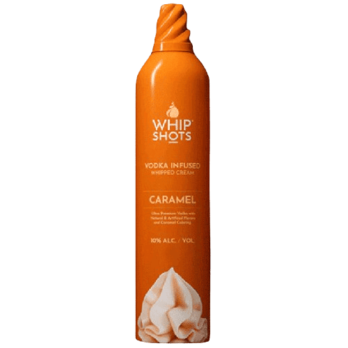 Whipshots Caramel Vodka Infused Whipped Cream by Cardi B - 200ML 