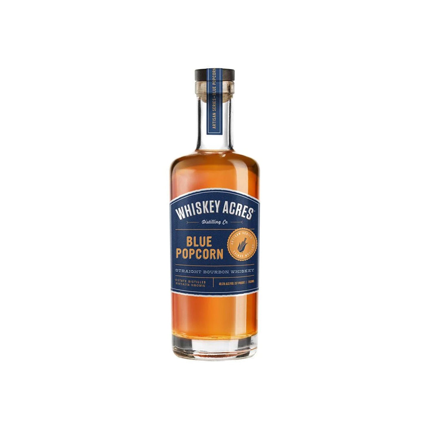 Whiskey Aacres Blue Popcorn Bourbon - 750ML