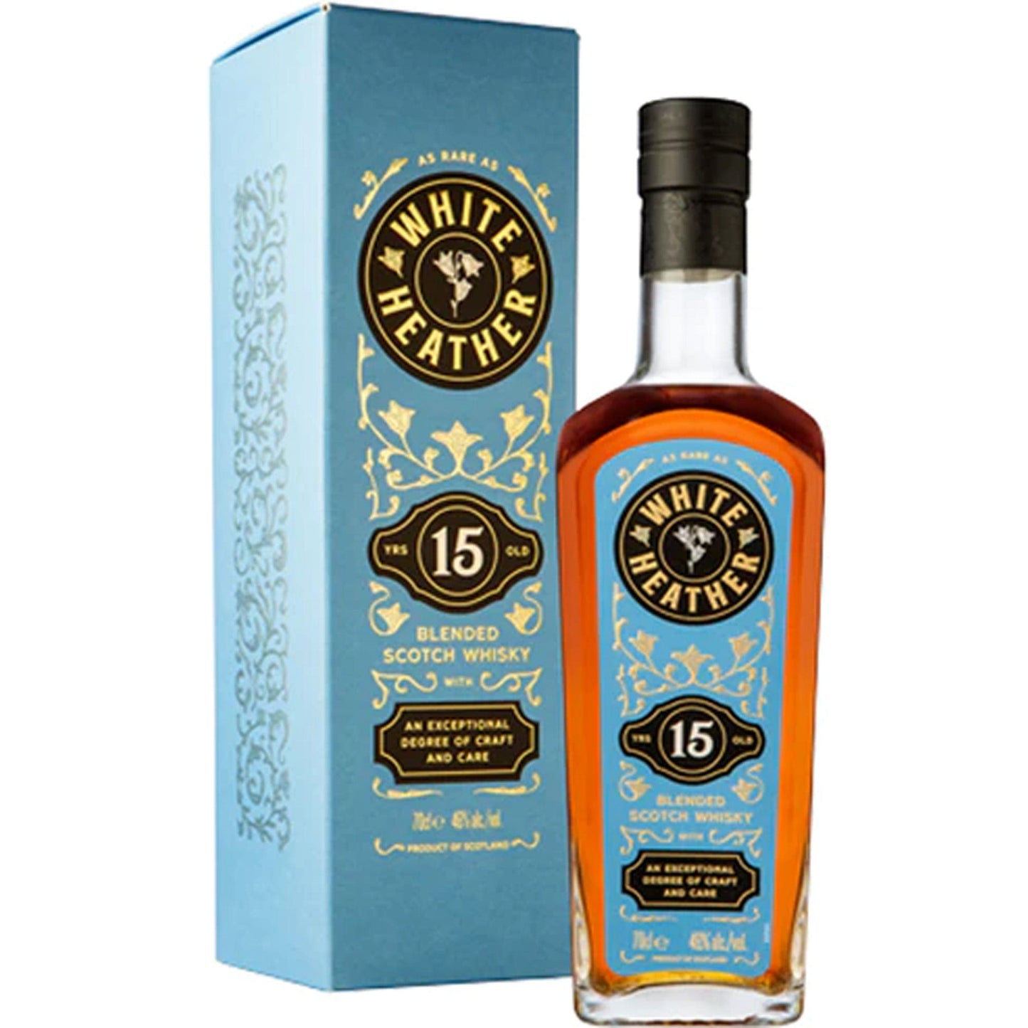 White Heather 15 Year Blended Scotch Whisky P.C. 