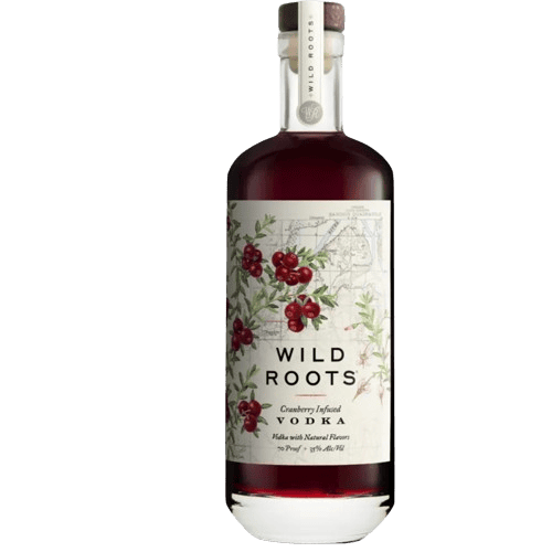 Wild Roots Cranberry Infused Vodka - 750ML Flavored Vodka