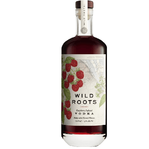 Wild Roots Raspberry Infused Vodka - 750ML Flavored Vodka