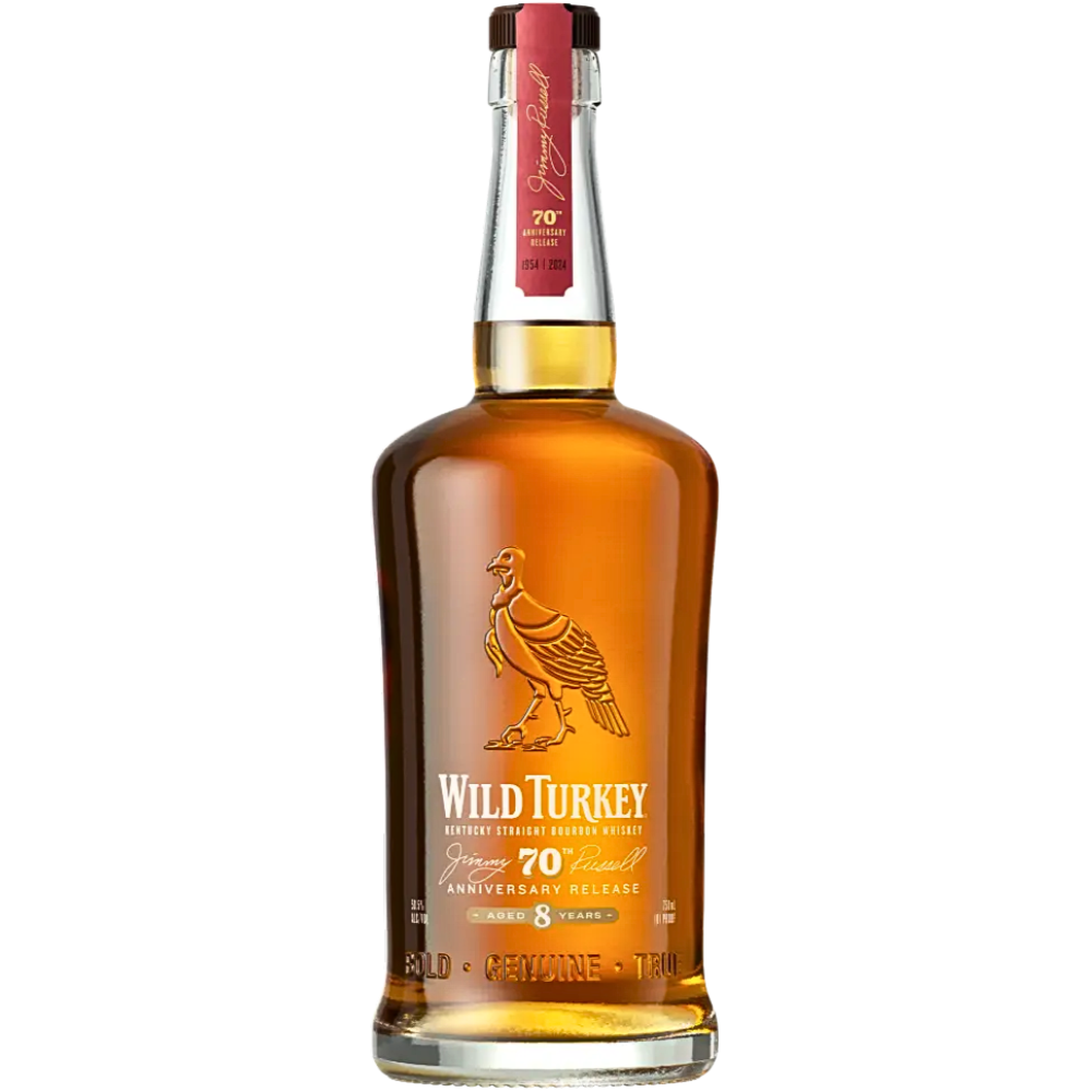 Wild Turkey 'Jimmy Russell's 70th Anniversary 8-Year-Old' Kentucky Straight Bourbon - 750ML Bourbon