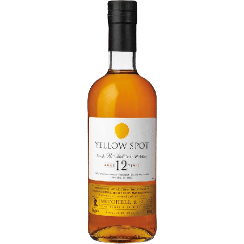 Yellow Spot 12 Year Old Irish Single Pot Still Whiskey - 750ML Irish Whiskey