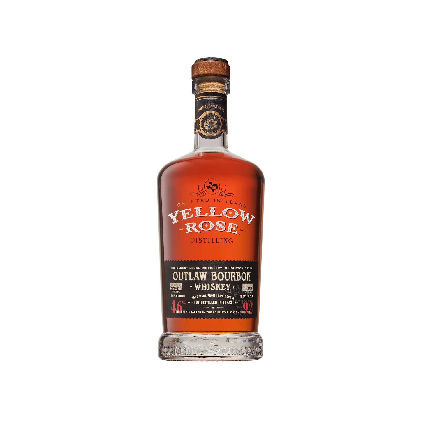 Yellow Rose Outlaw Bourbon Whiskey - 750ML