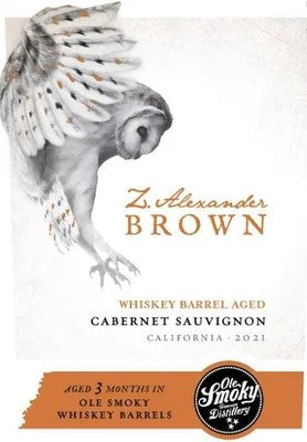 Z. Alexander Brown Whiskey Barrel Aged Cabernet Sauvignon - 750ML