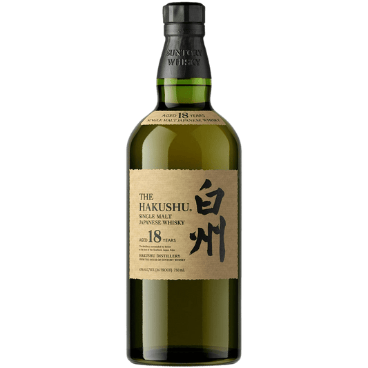 Hakushu 18 Year Old Single Malt Japanese Whisky - 750ML 
