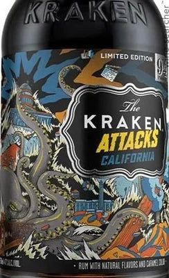 Kraken Attacks California Limited Edition Rum - 750ML